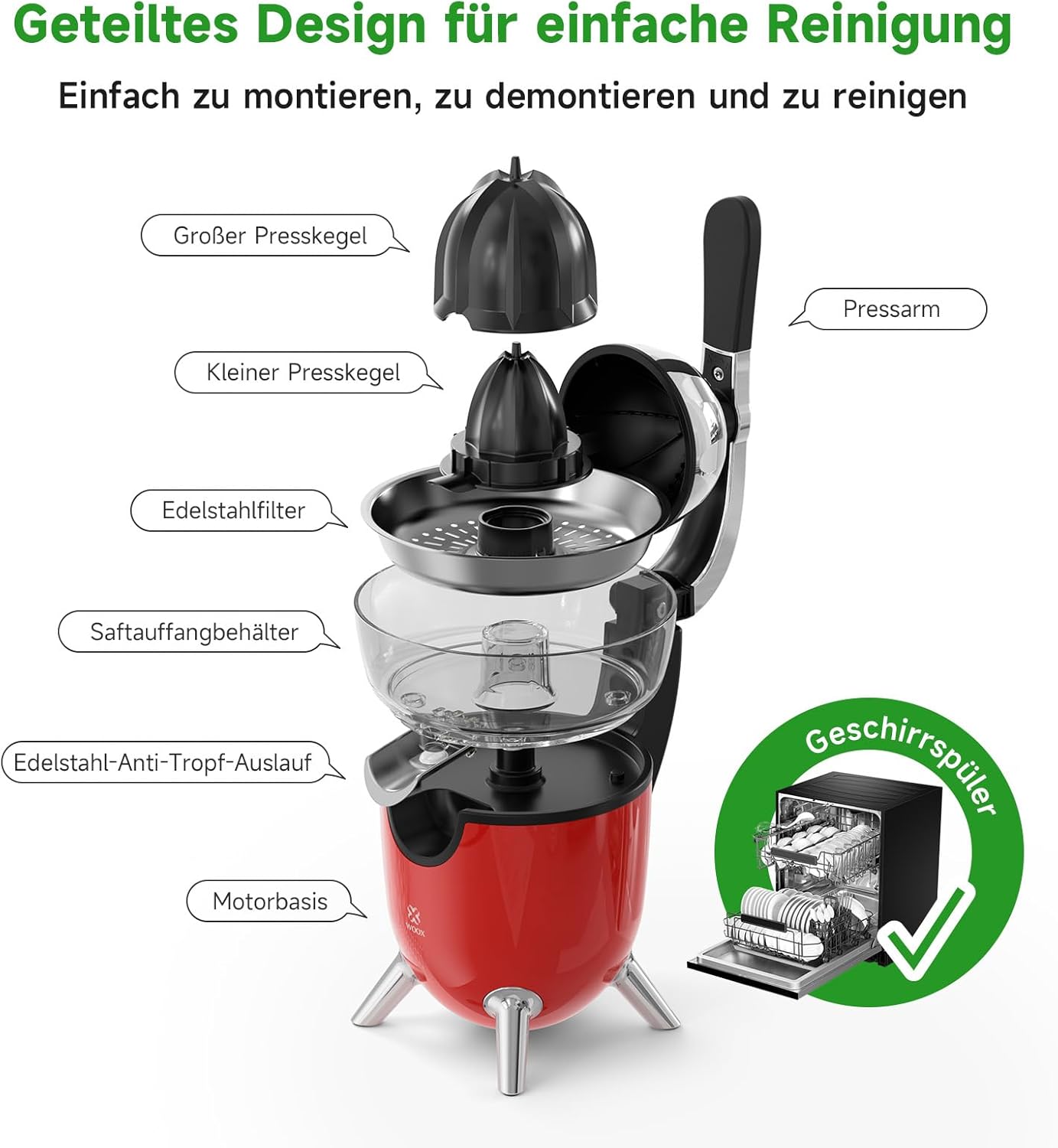 Elektrische Zitruspresse