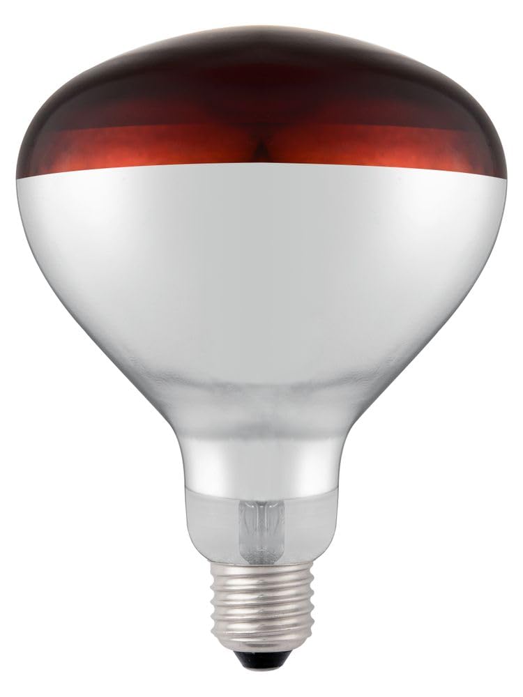 Infrarotlampe für Speisenwärmer E27 Fassung, Rot Infrarotlampe Single
