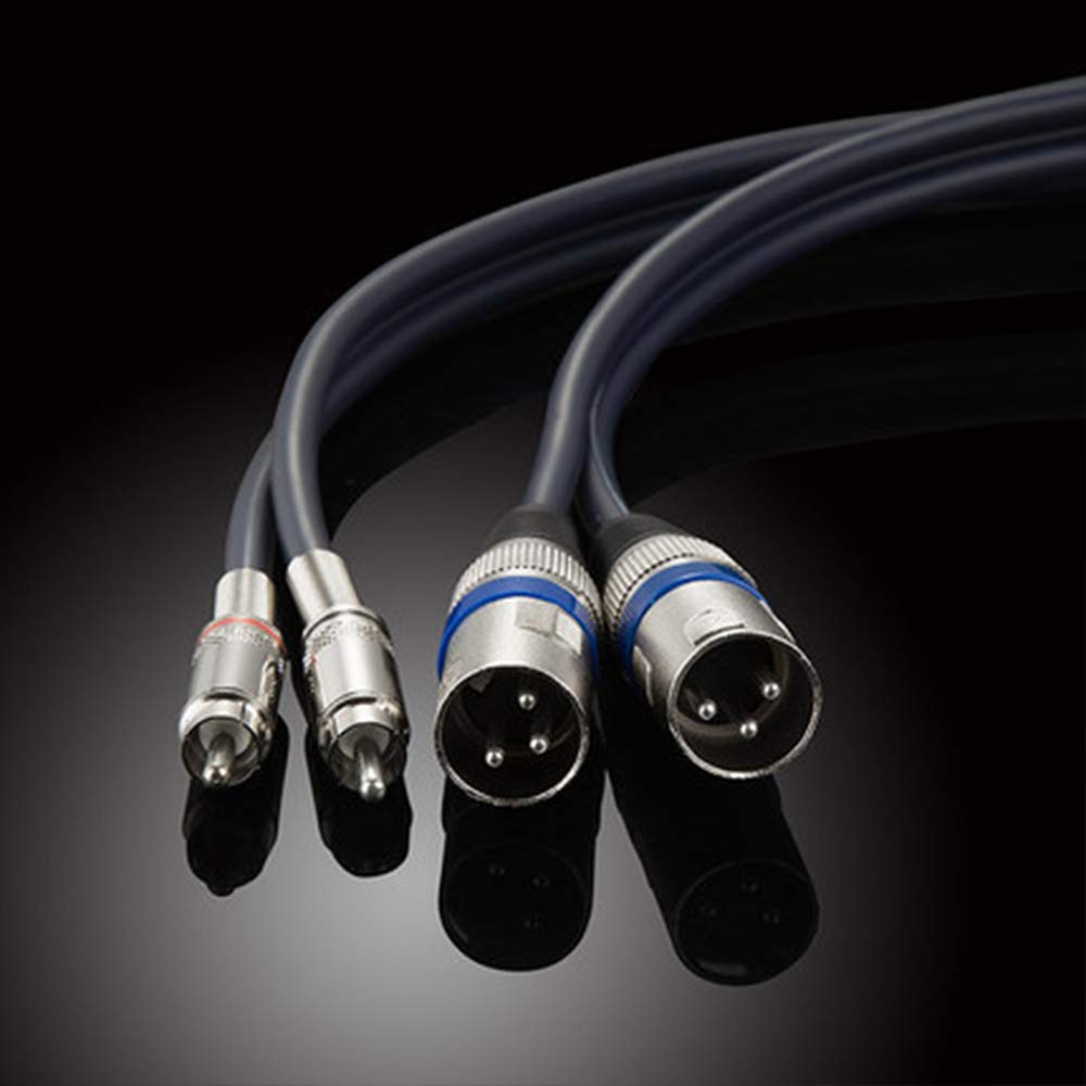 XLR auf Cinch HiFi Stereo Audiokabel (2×1 m), 1m