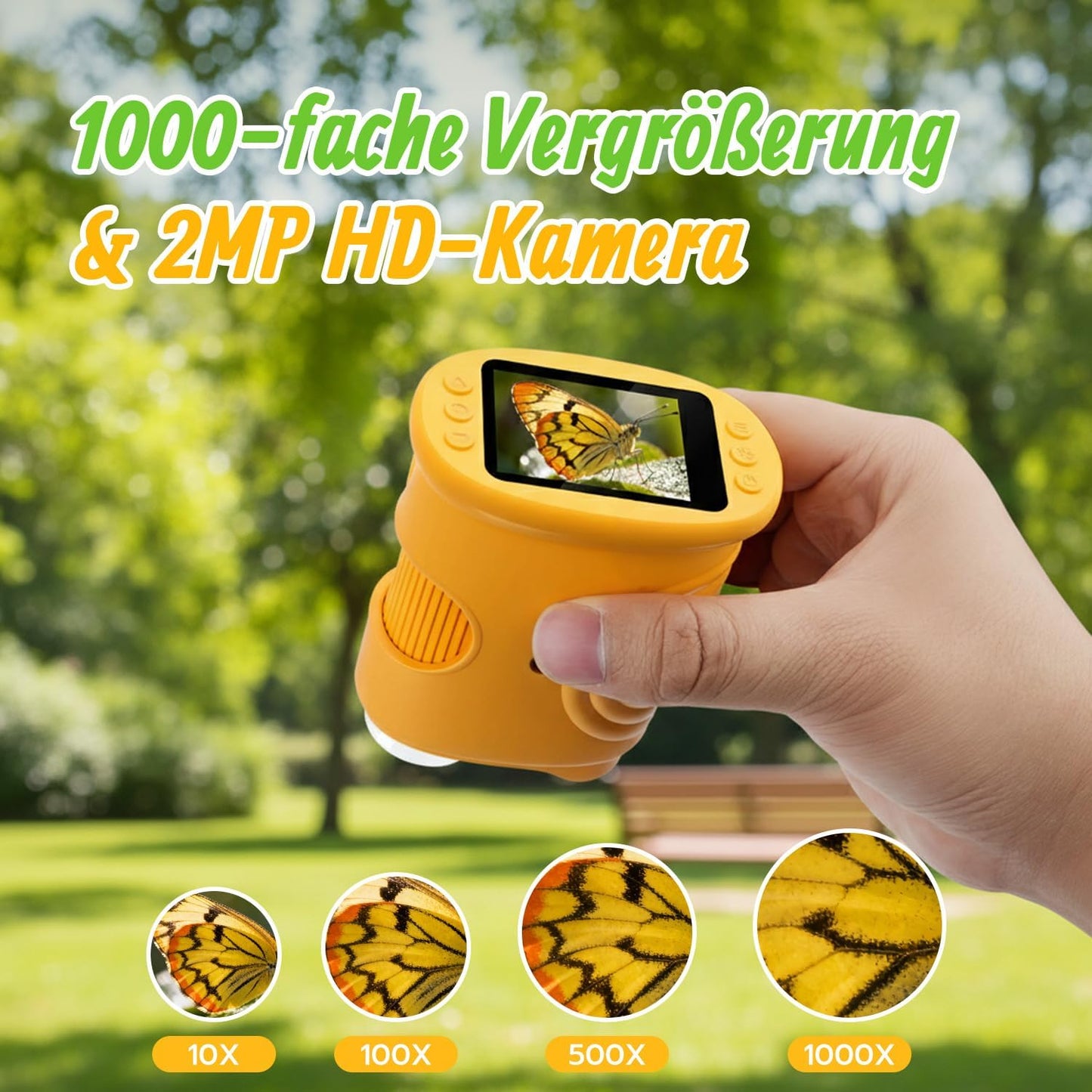 Digitales Taschenmikroskop mit 1080P HD