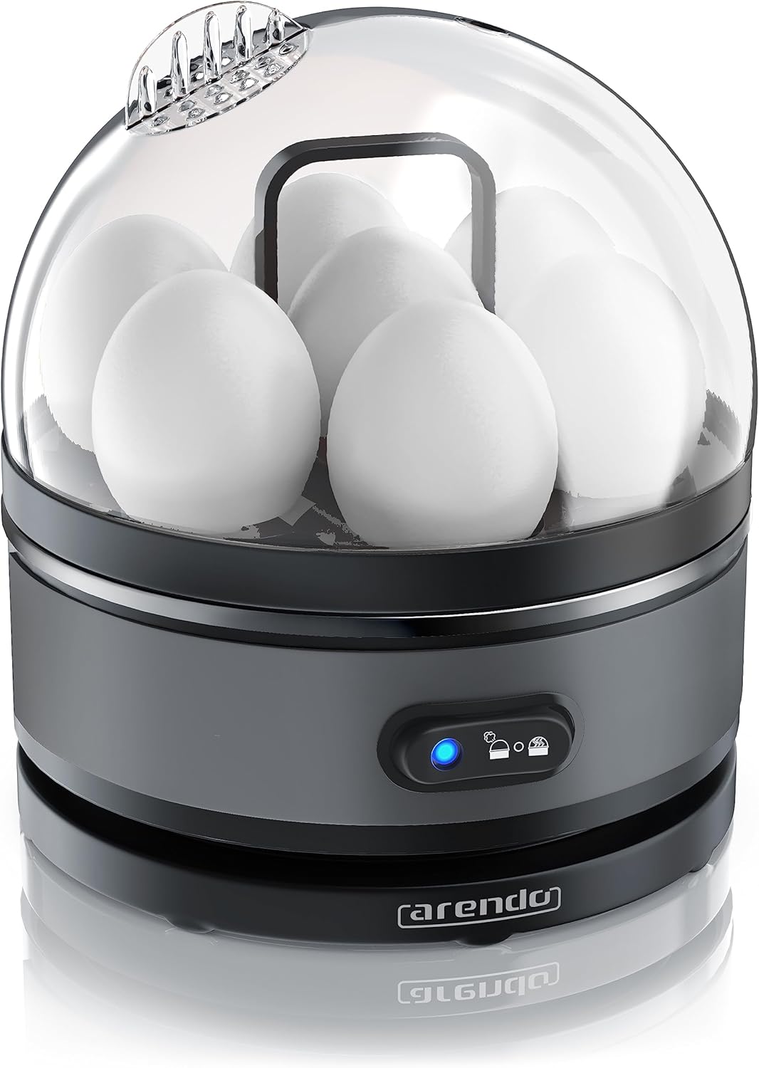 Eierkocher Sevencook mit Warmhaltefunktion, A: Cool Grey
