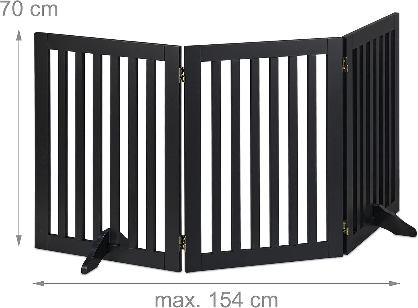 Klappbares Absperrgitter, 70 x 154 cm