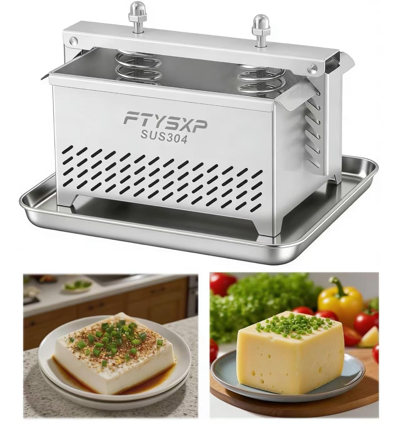 Tofupresse mit verstellbarem Druck, XL