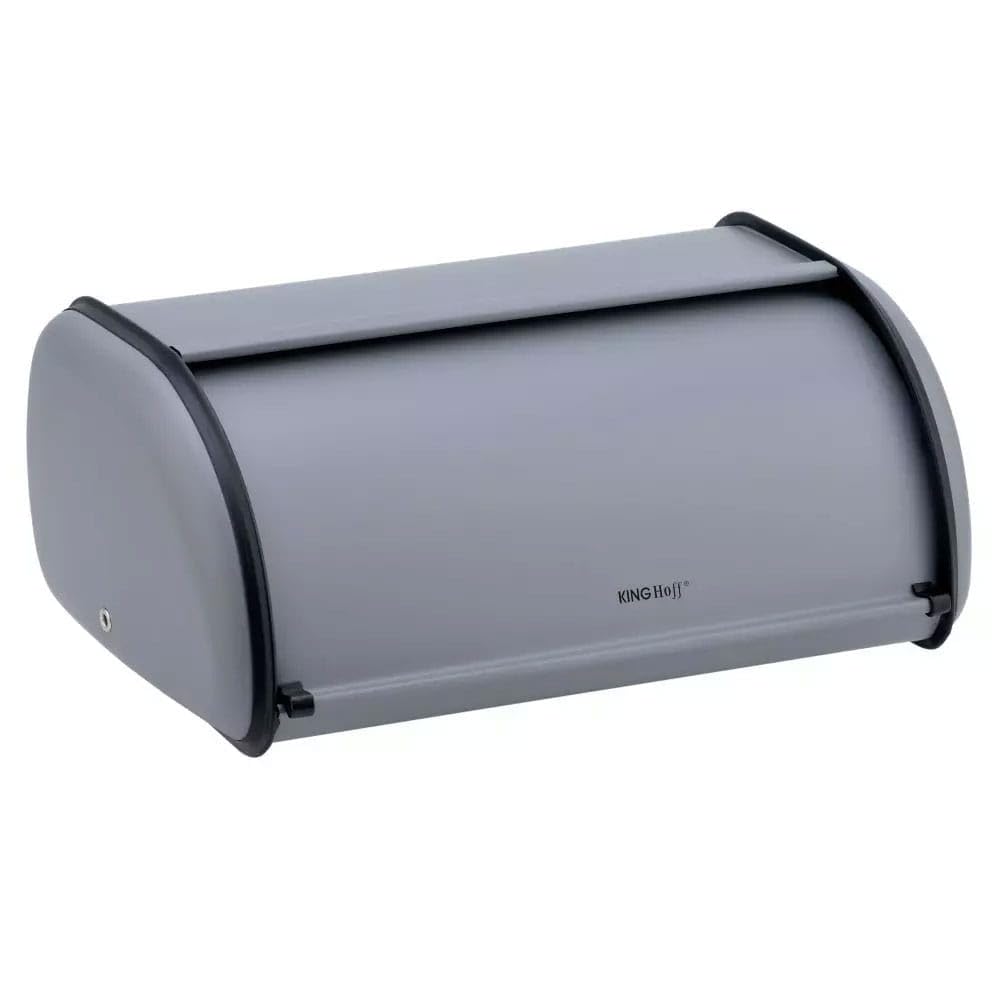 Brotkasten Brotbox (klein, 36x24x15 cm), Grau Kleine 36cm x 24cm x 15cm.