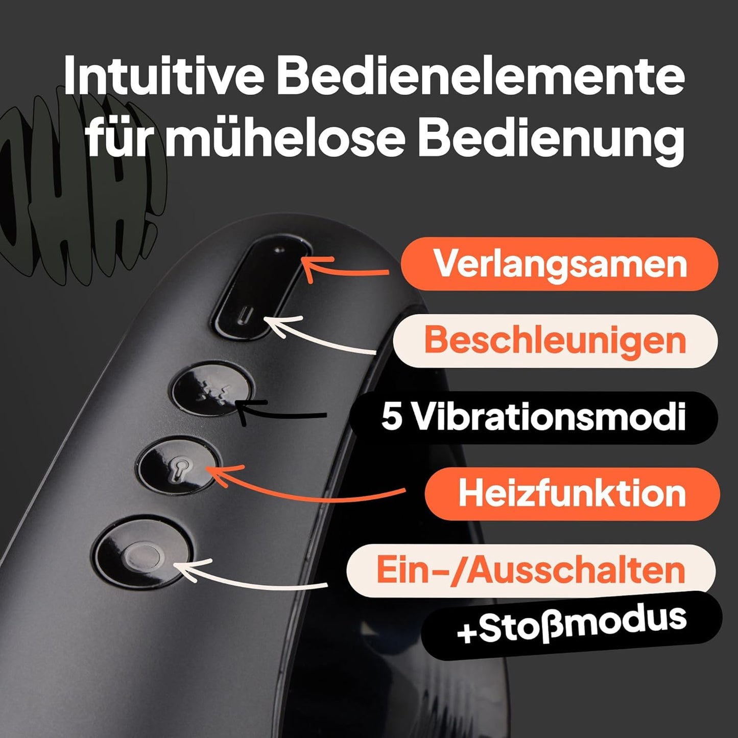 G1 PRO Automatische Handheld Sexmaschine mit Stossfunktion