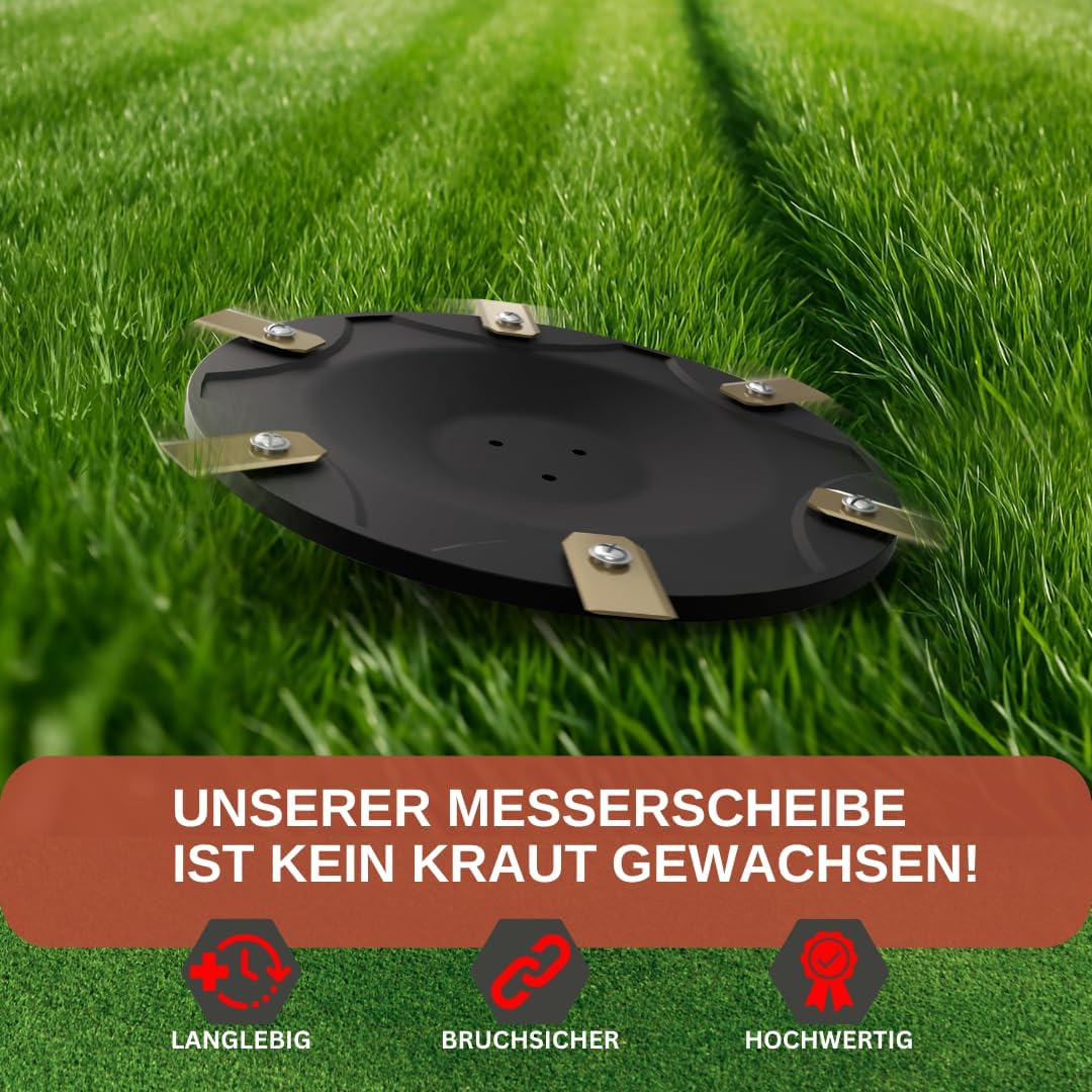Messerscheibe für ECOVACS Goat O500/O800/O1200, Messerscheibe ohne Klingen