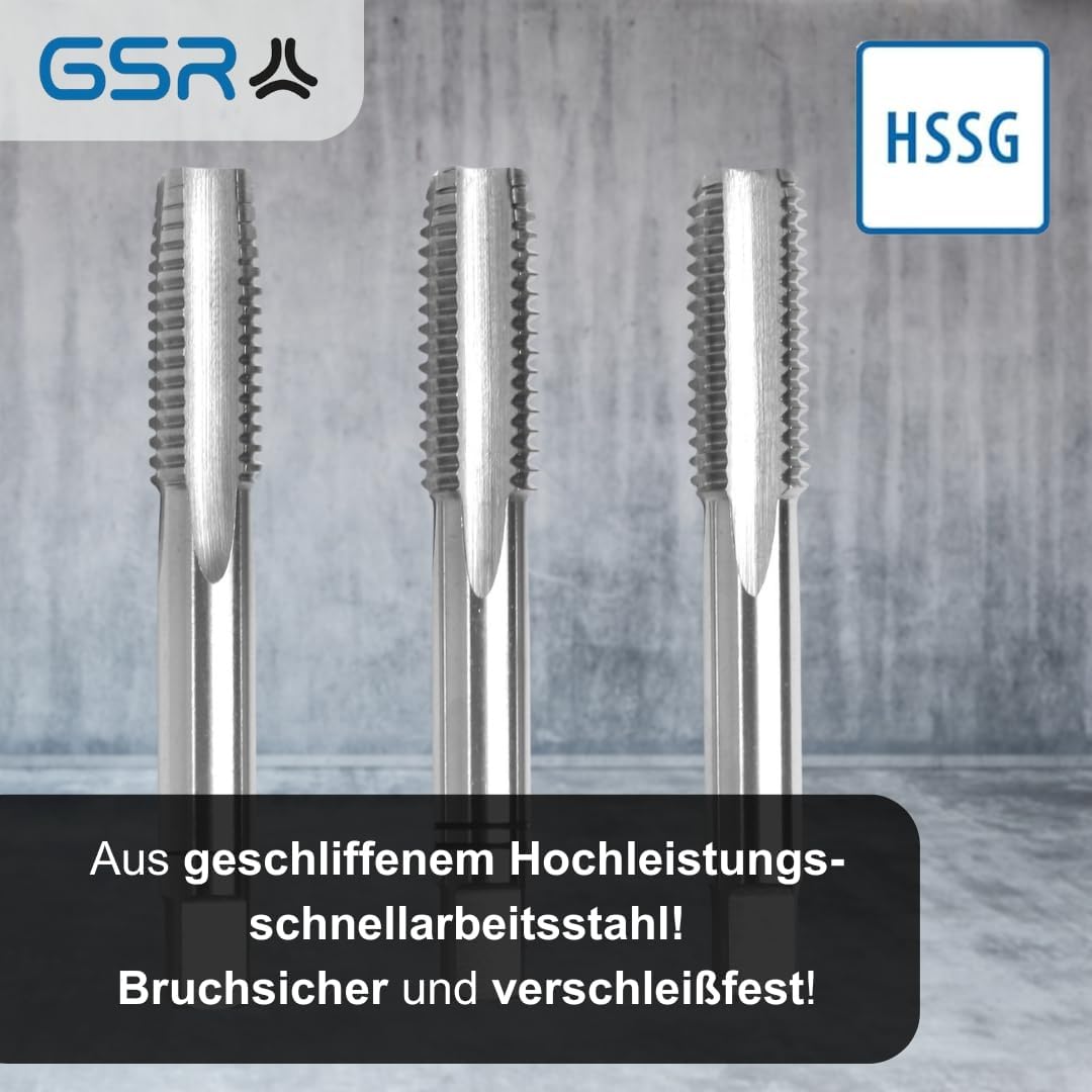 Gewindeschneider 3 teilig, Metrisch M20