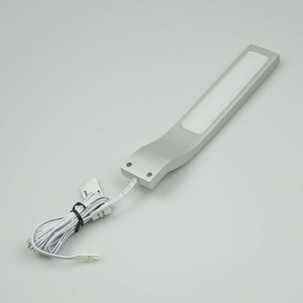 2-teiliges LED Aufbauleuchte, Schrankbeleuchtung-Set, 2er Set Alu Eloxiert Neutralweiss