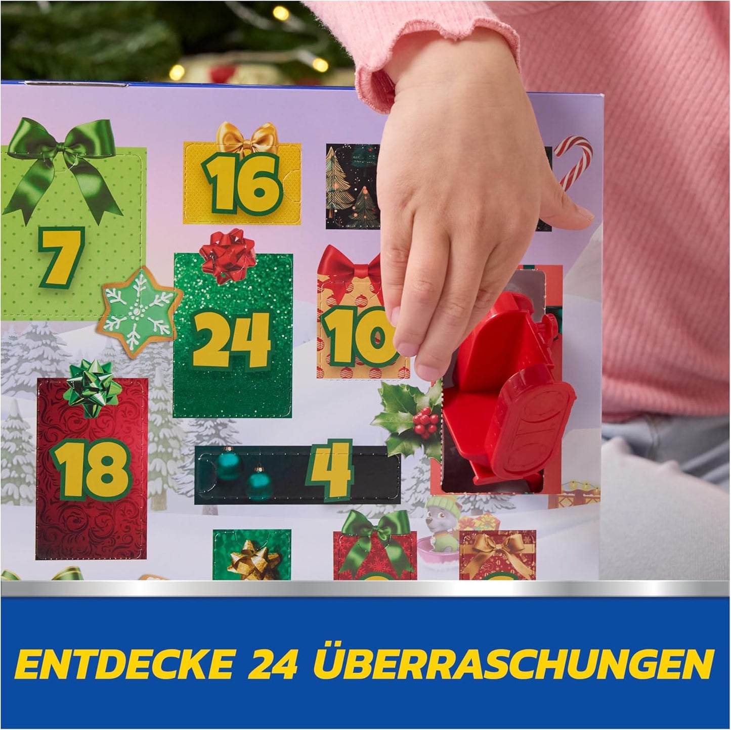 Adventskalender 2025 mit 24 Spielzeug-Überraschungen