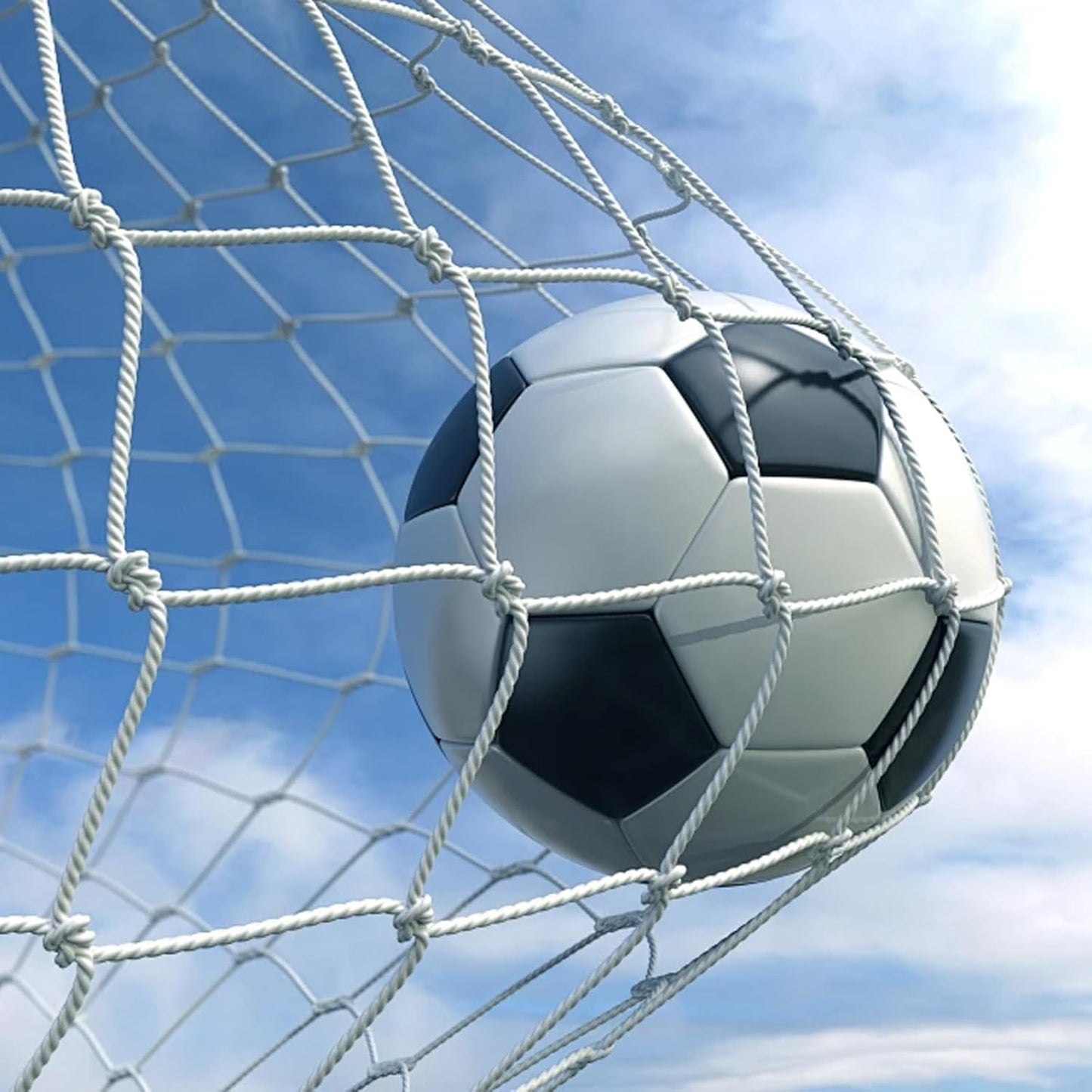 Fussballtor Ersatznetz, 2er Pack, wetterfest