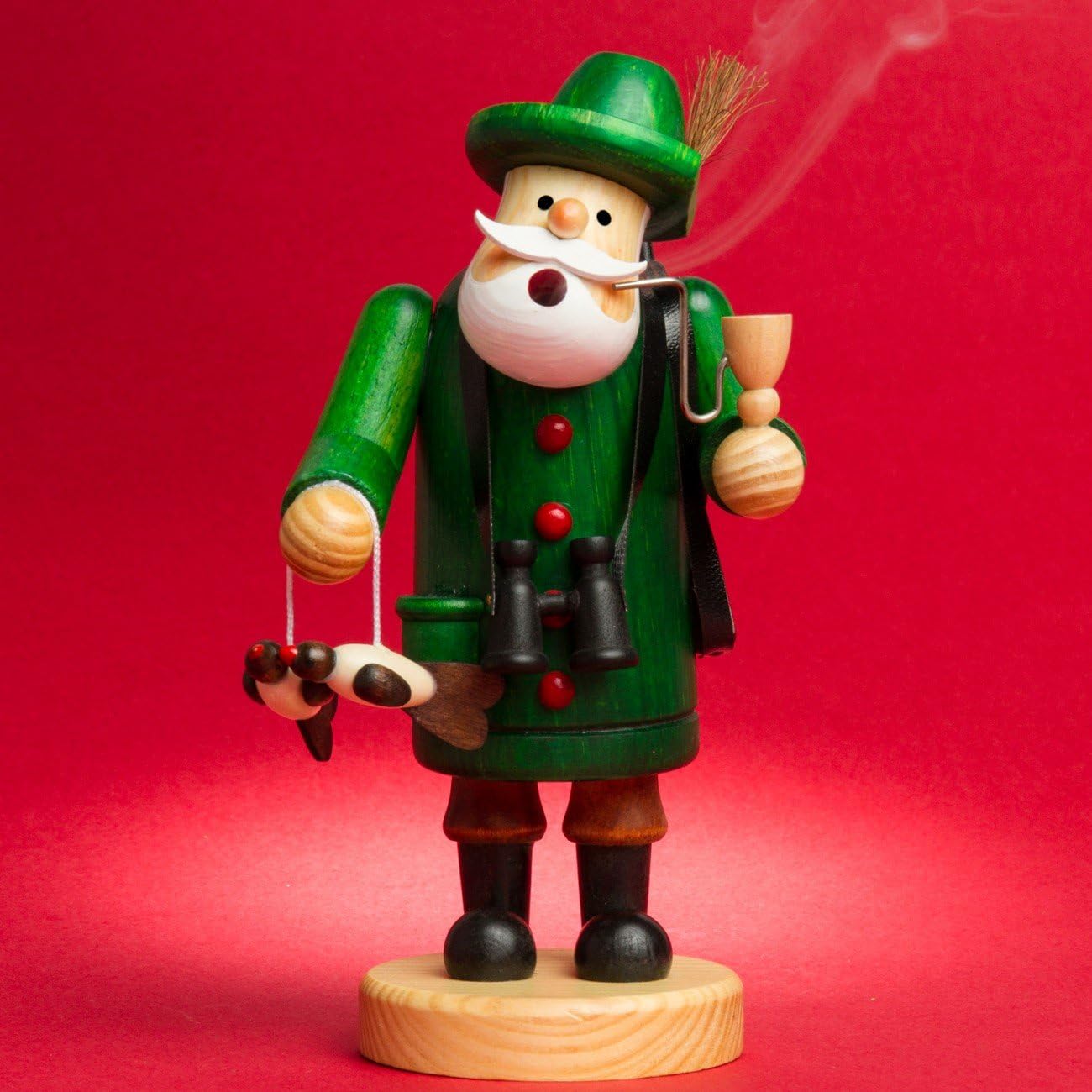 Jäger Räuchermännchen, Höhe ca. 15 cm A10 Grün - Jäger