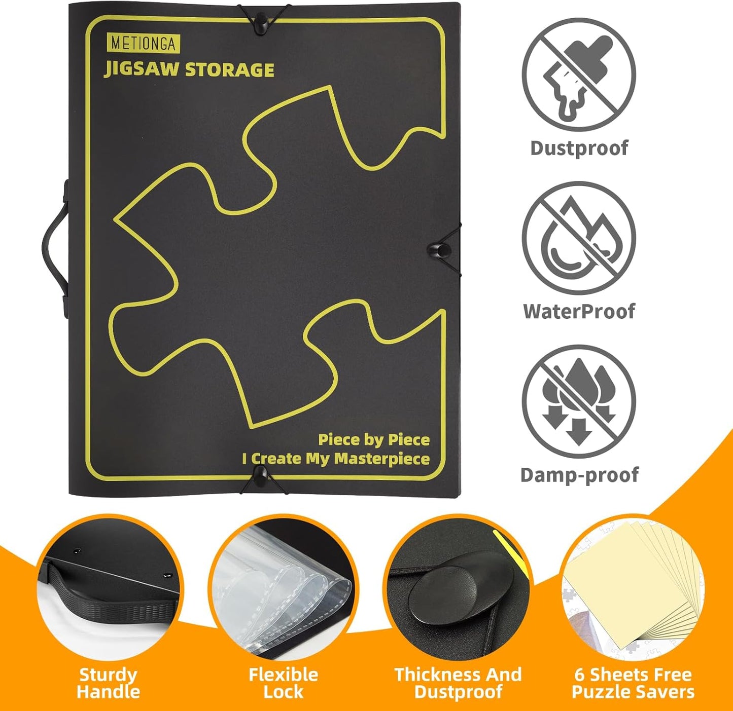Aufbewahrungsmappe für Puzzles