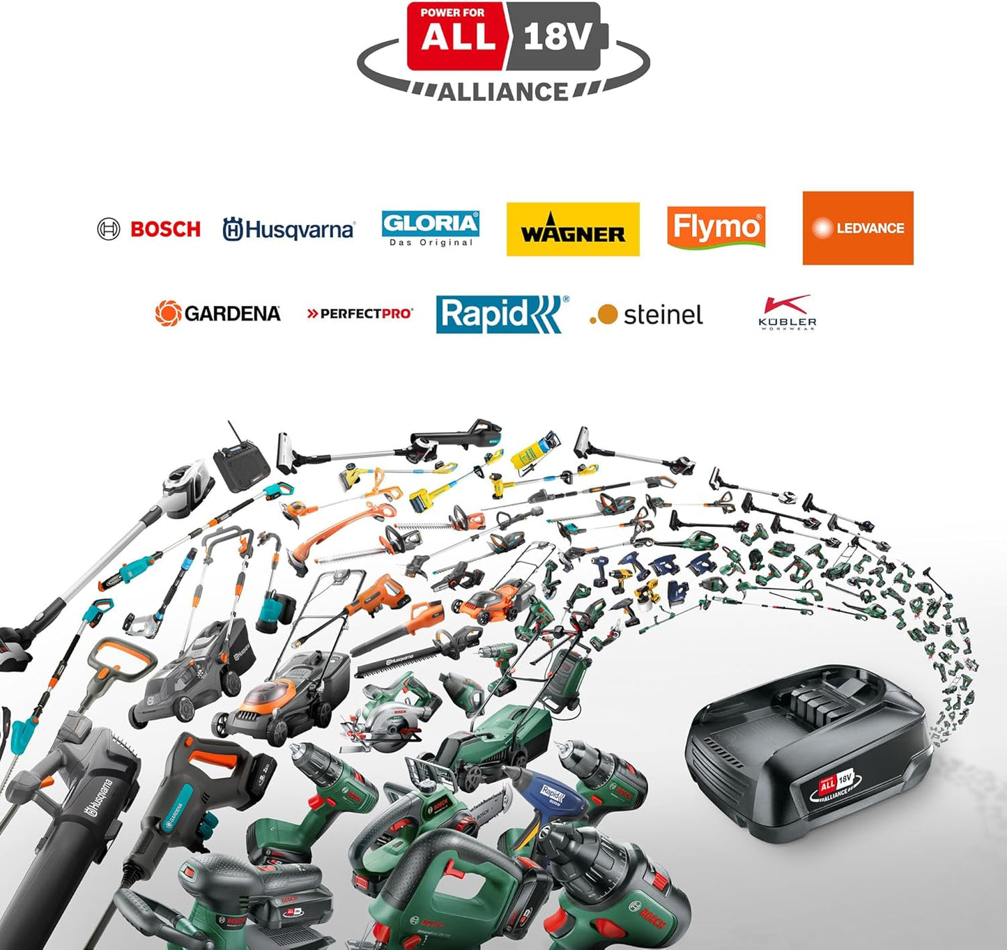 Akku-Rasentrimmer UniversalGrassCut 18V-26-500, Ohne Akku und Ladegerät, Universal