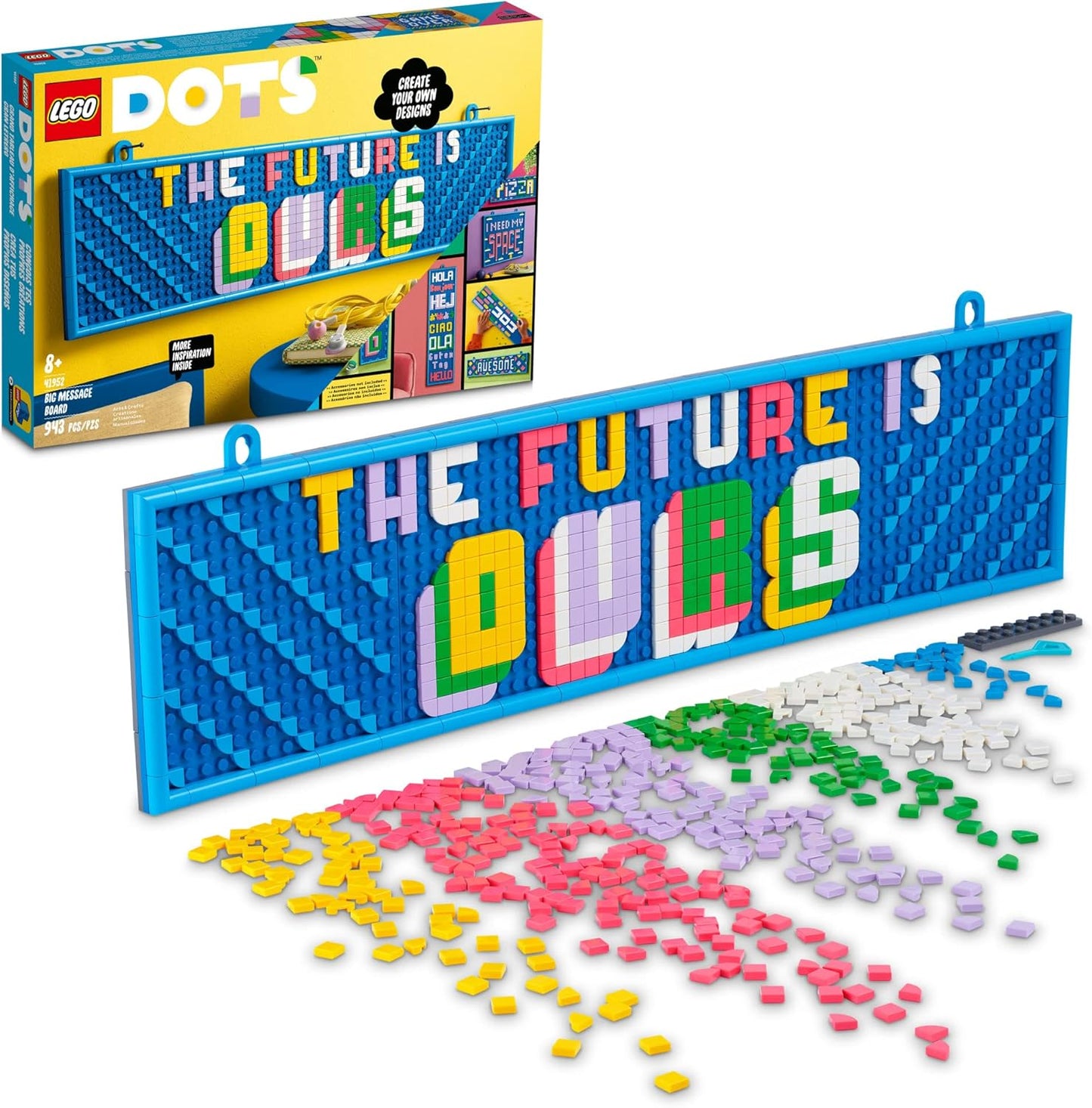 DOTS Grosse DIY-Nachrichtentafel (943 Teile)
