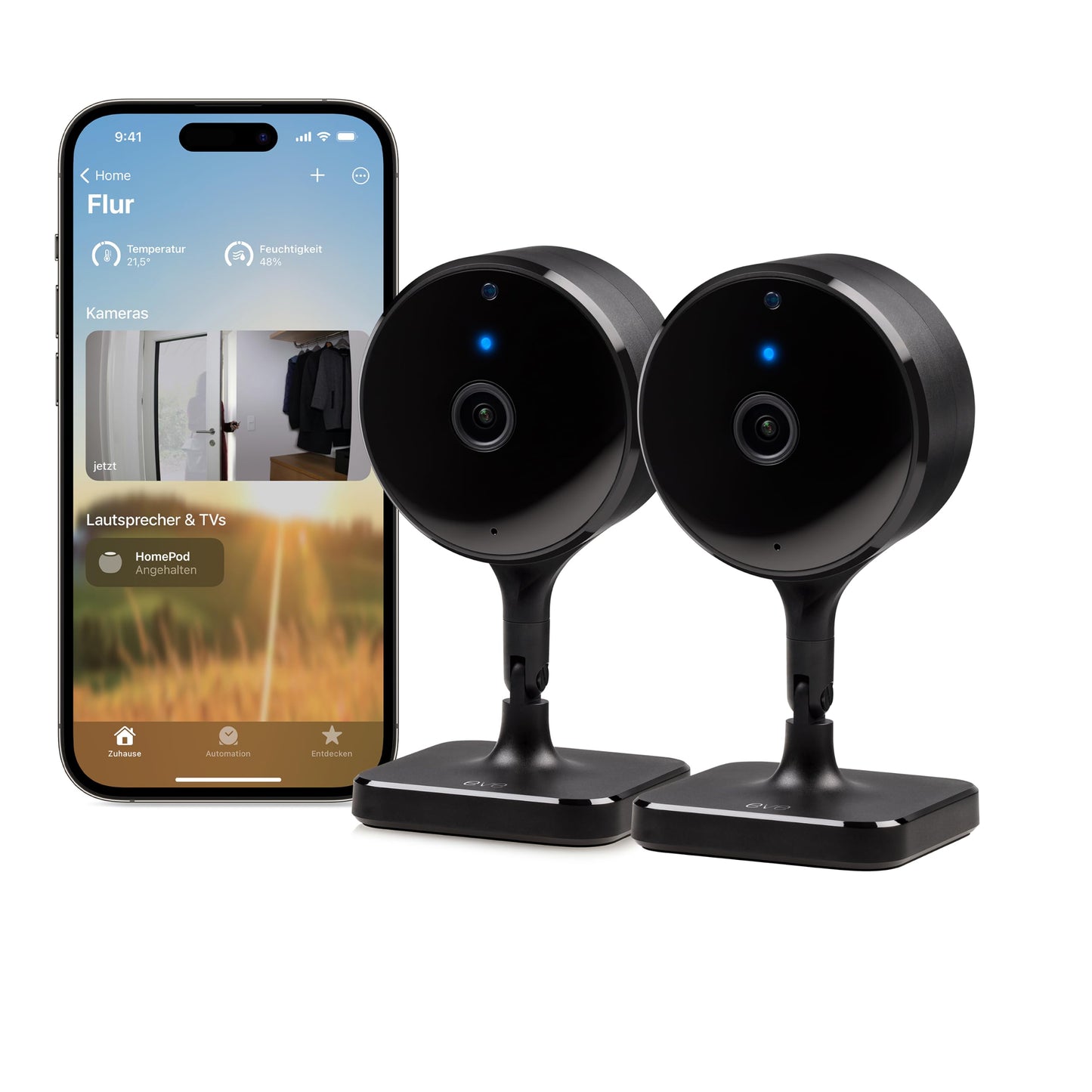 Cam 2er-Pack, HomeKit