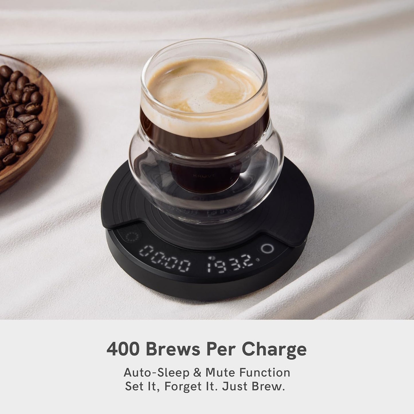 Digitale Kaffeewaage Claro mit Timer