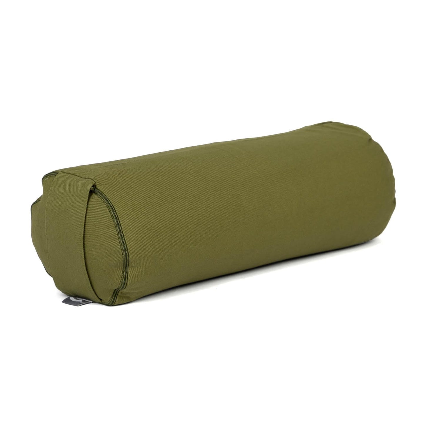 Yoga Mini Bolster ECO mit Buchweizenschalen, Lodengrün