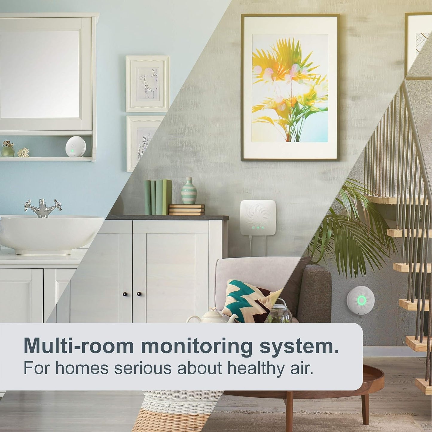 Radon- und Raumluftqualitätsüberwachungssystem House Kit 420