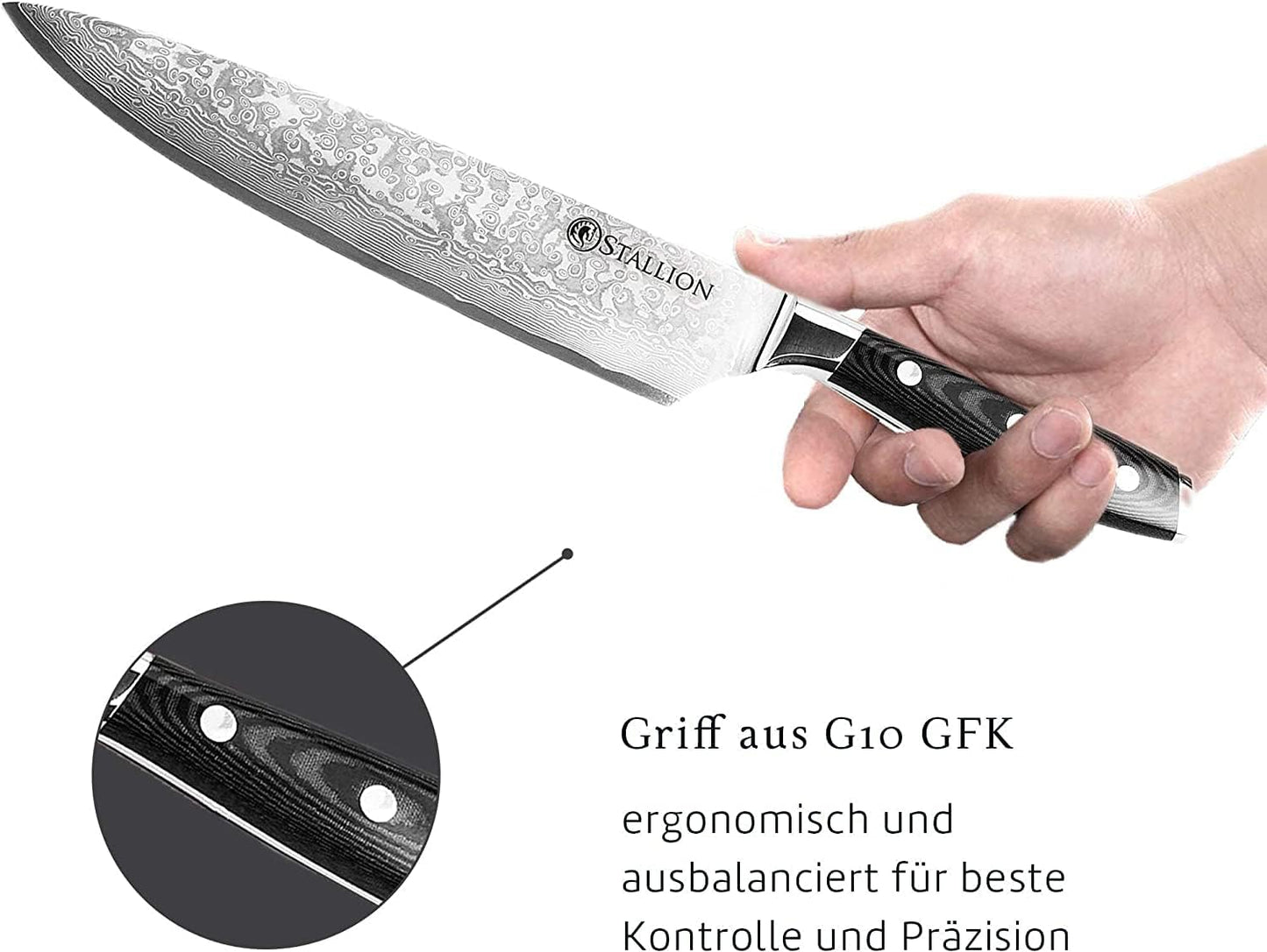 Messerset mit Messerblock, MEISTERSCHLIFF CONVEX