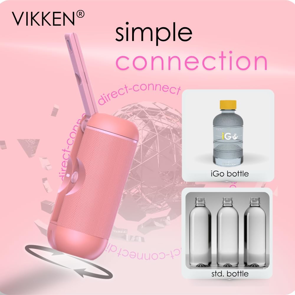Tragbares Reise-Bidet iGo-X, Pink