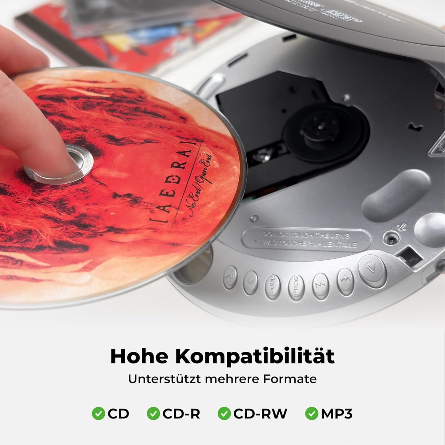 Tragbarer CD-Player DMP-391
