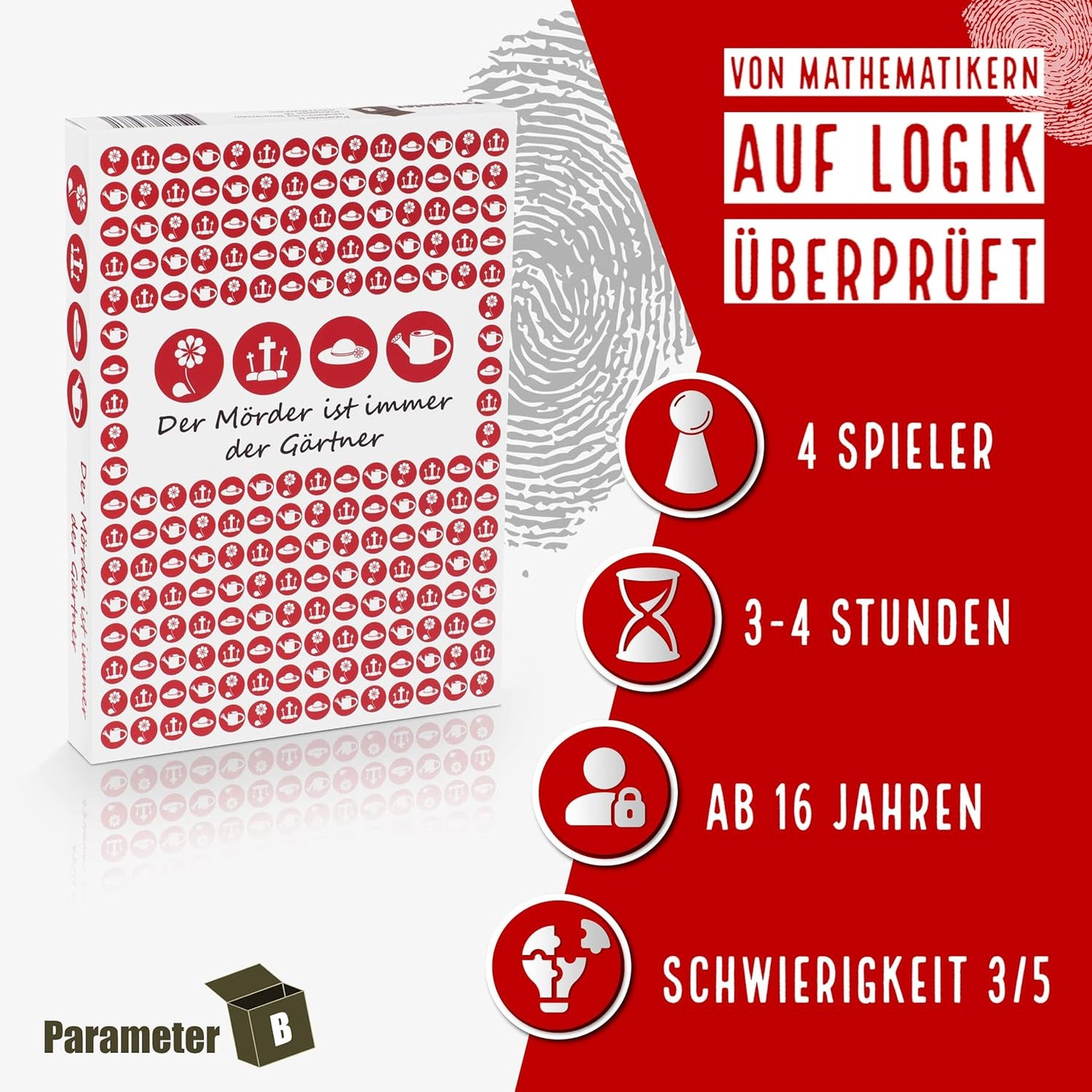 Der Mörder ist Immer der Gärtner - Krimidinner