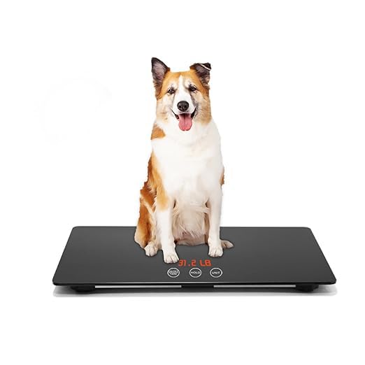 Digitale Tierwaage mit 3 Wiegeeinheiten, max. 220 lbs