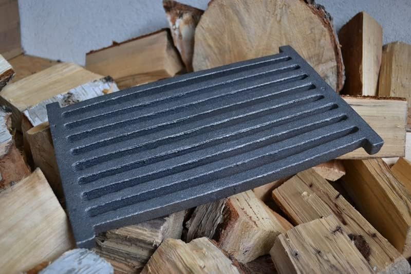 Gussrost für Kaminöfen, Gusseisen 33 x 20,5 cm
