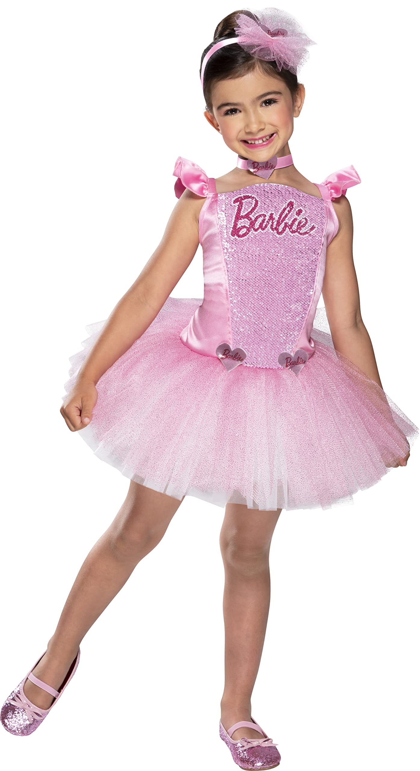 Ballerina Tutu Kleid für Kinder, Barbie Ballerina Tutu Kleid 5-6 Jahre - 105 à 116 cm