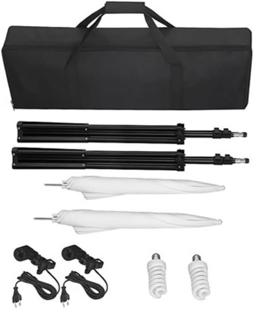 Fotostudio Set mit Studioleuchten und Stativen