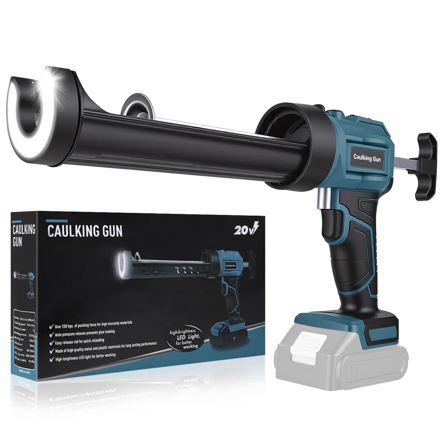 Akku Kartuschenpresse für 300-310 ml Kartuschen