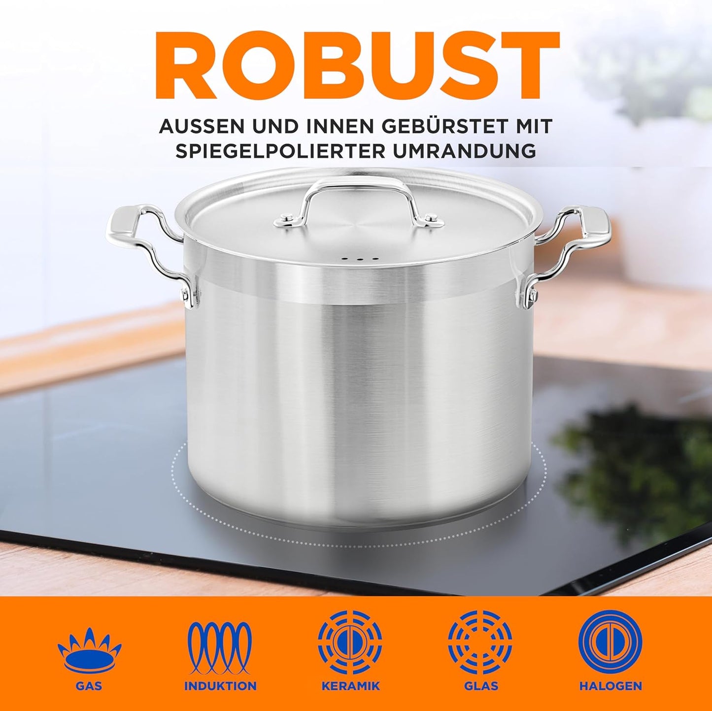 Suppentopf, 15L, 15 Liter