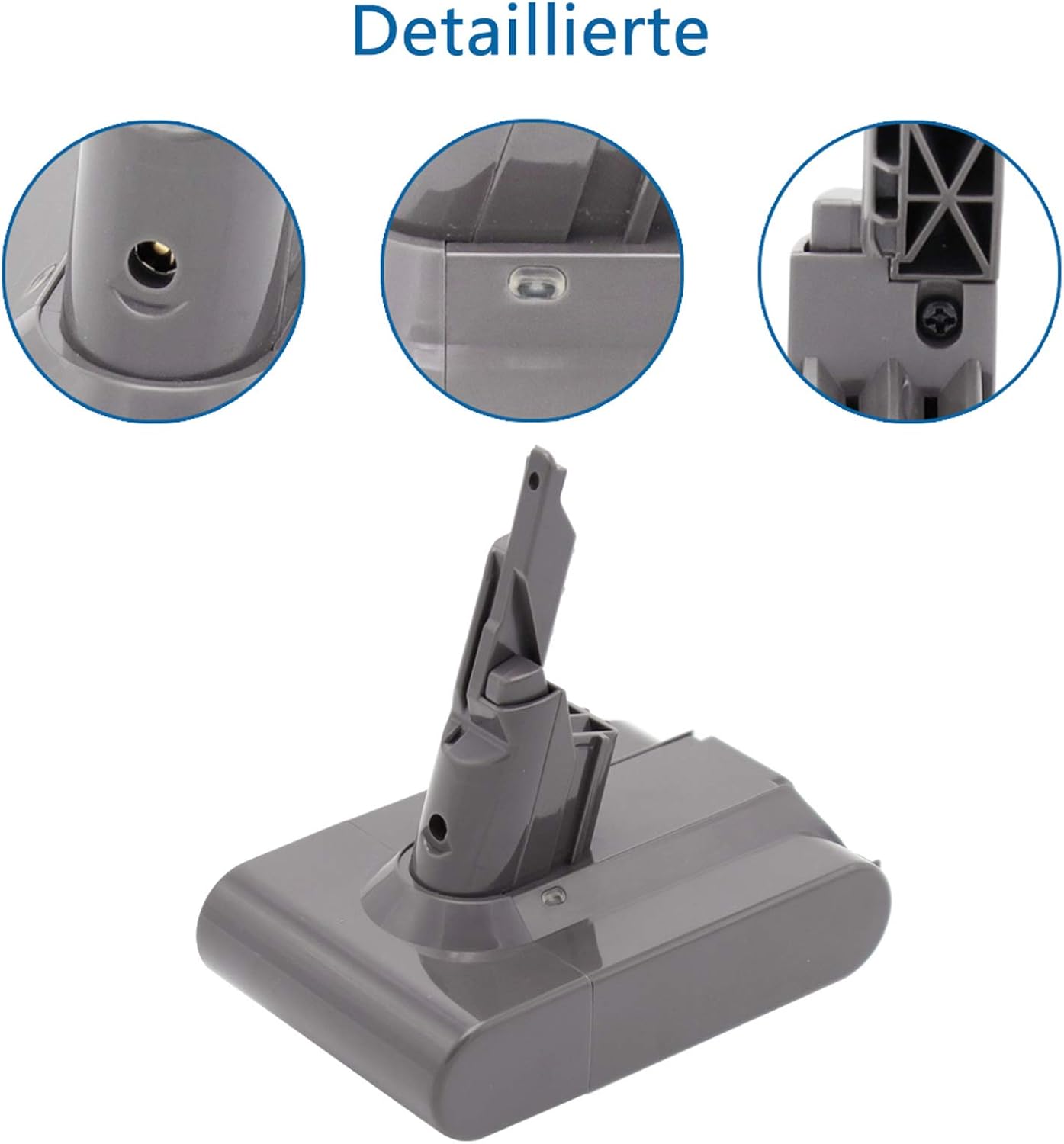 Ersatzakku für Dyson V7