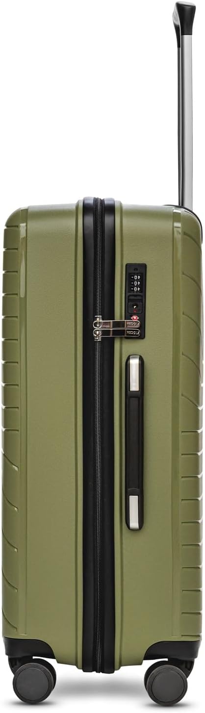 Essentials 05 MEDIUM 4 Rollen Trolley 67 cm, Dark-olive / Koffer M (67 cm)