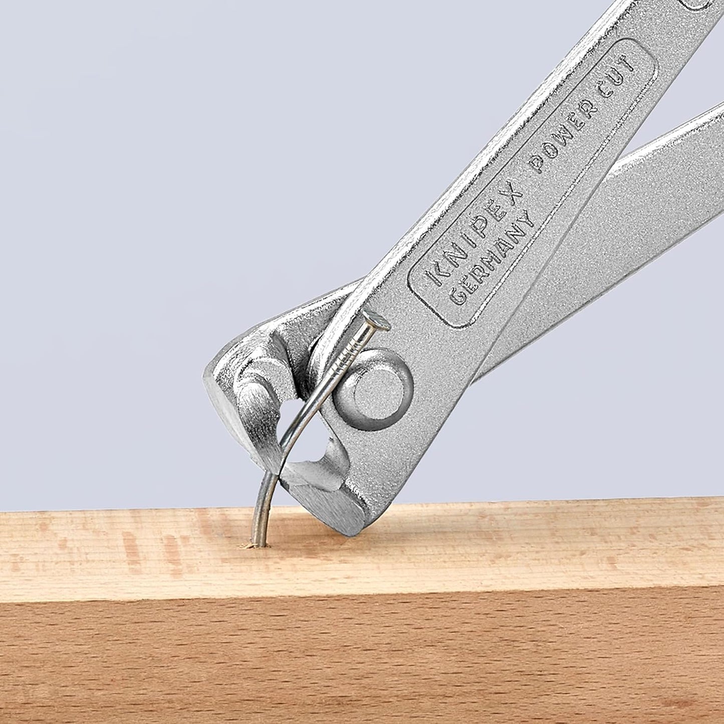 Kraft-Monierzange, Ohne Griffhüllen, Silber 250 mm glanzverzinkt SB-Verpackung
