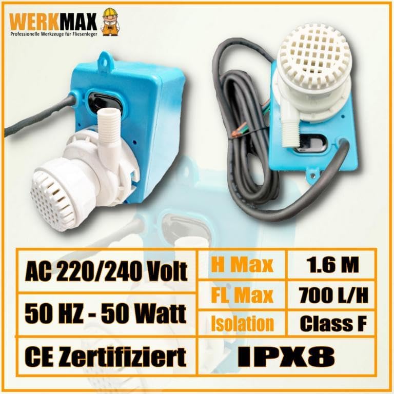 Wasserpumpe für Steinsäge WMP700