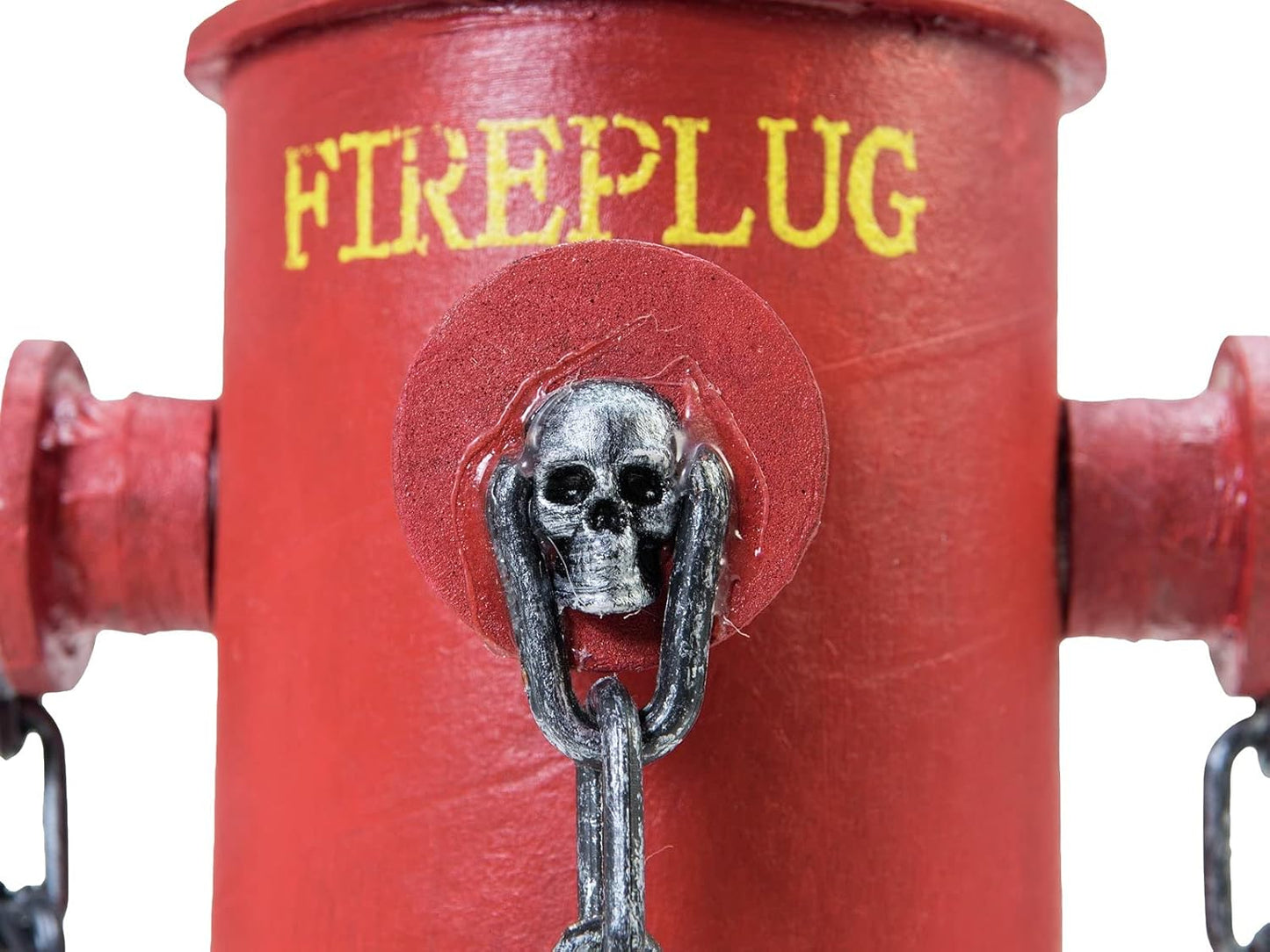 Halloween Feuerhydrant mit Lichteffekten