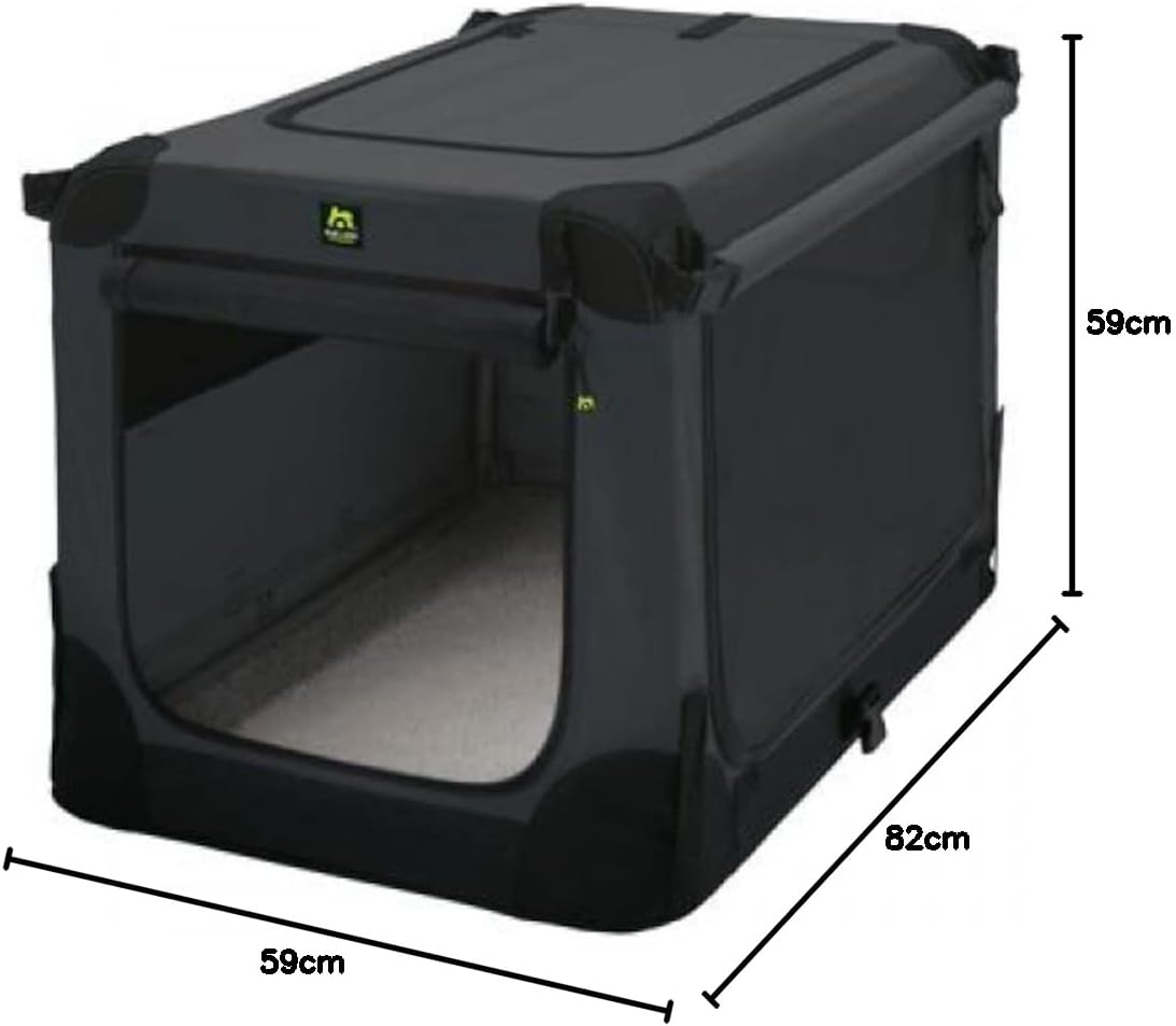 Soft Kennel Hundebox, Anthrazit L 82 x B 59 x H 59 cm