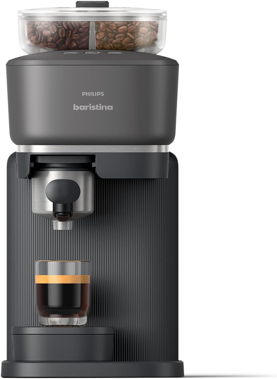 Baristina Espressomaschine mit Bean-Swap & Dual-Bohnenbehälter, BAR320/60