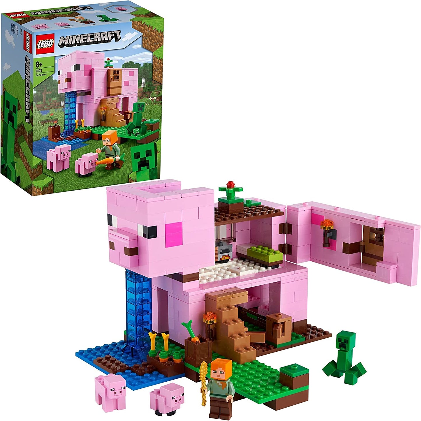 21170 Minecraft Das Schweinehaus, Konstruktionsspielzeug
