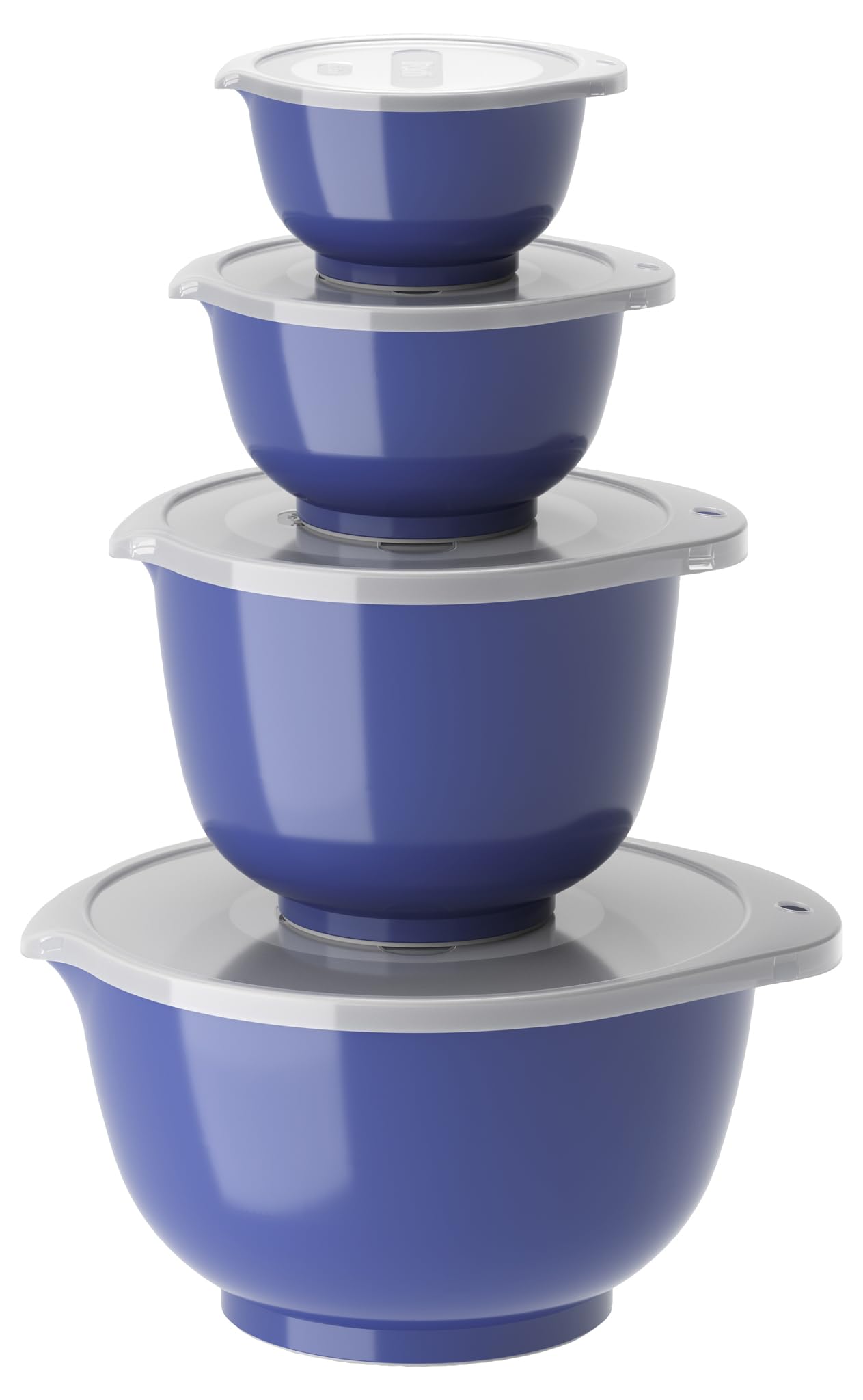 8-teiliges Margrethe Rührschüssel-Set, 0,25 liter Electric Blue