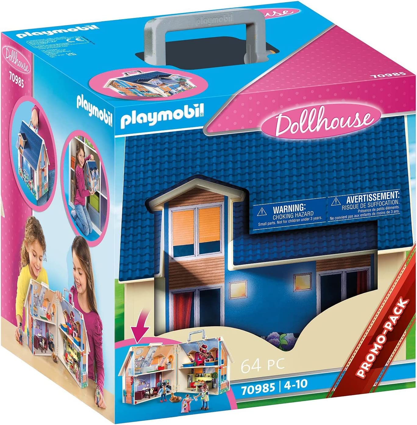 70985 Dollhouse Mitnehm-Puppenhaus, Konstruktionsspielzeug