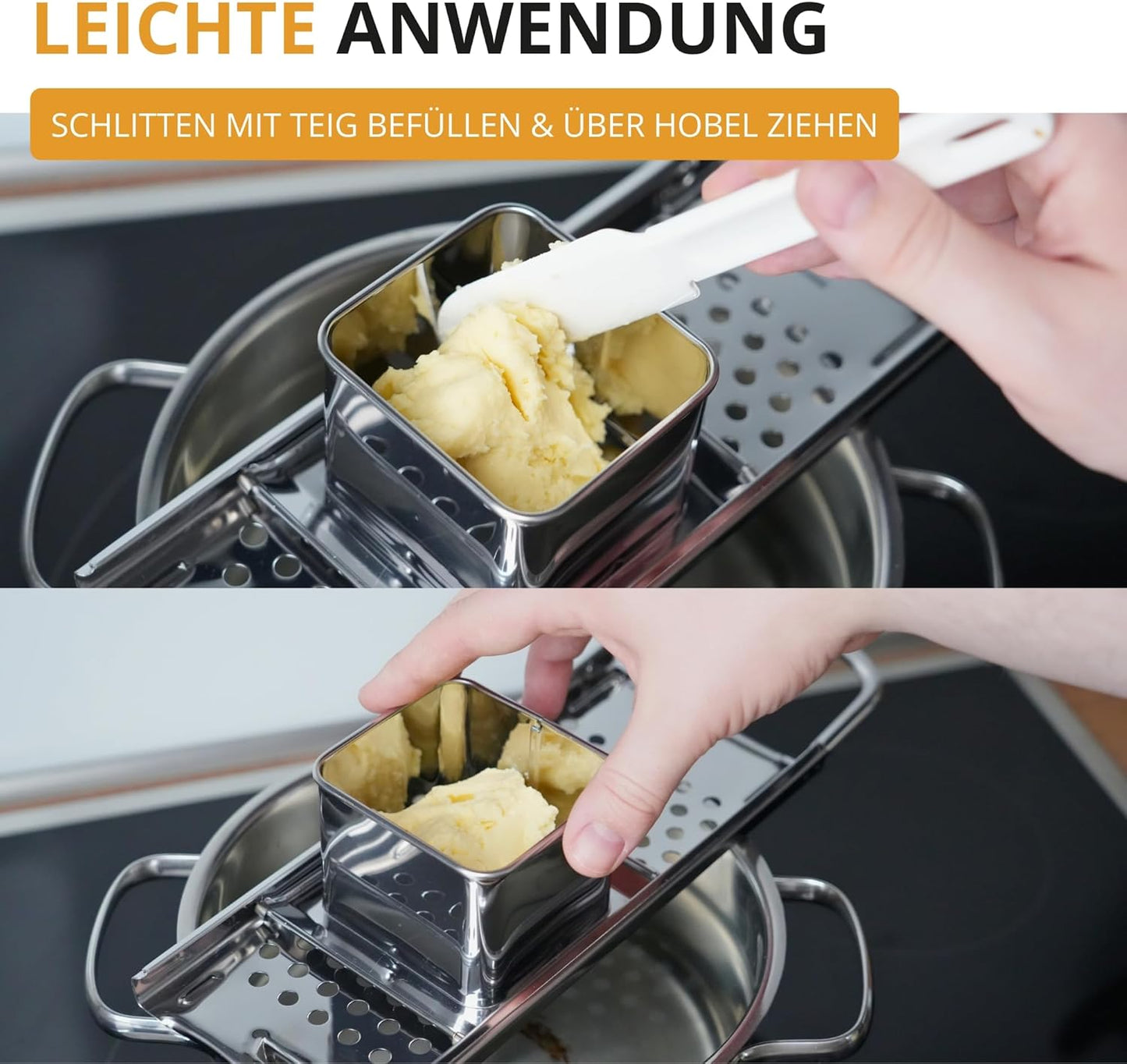 Spätzlehobel Inox, Knöpfle Inox