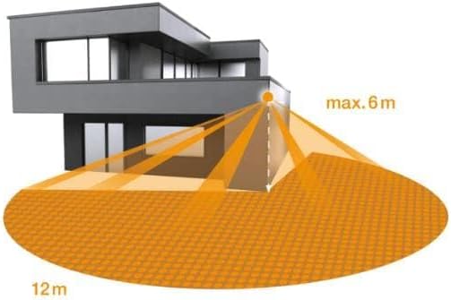 LED-Strahler XLED PRO 240 S, 3000 K warmweiss, Mit Bewegungsmelder, Weiss