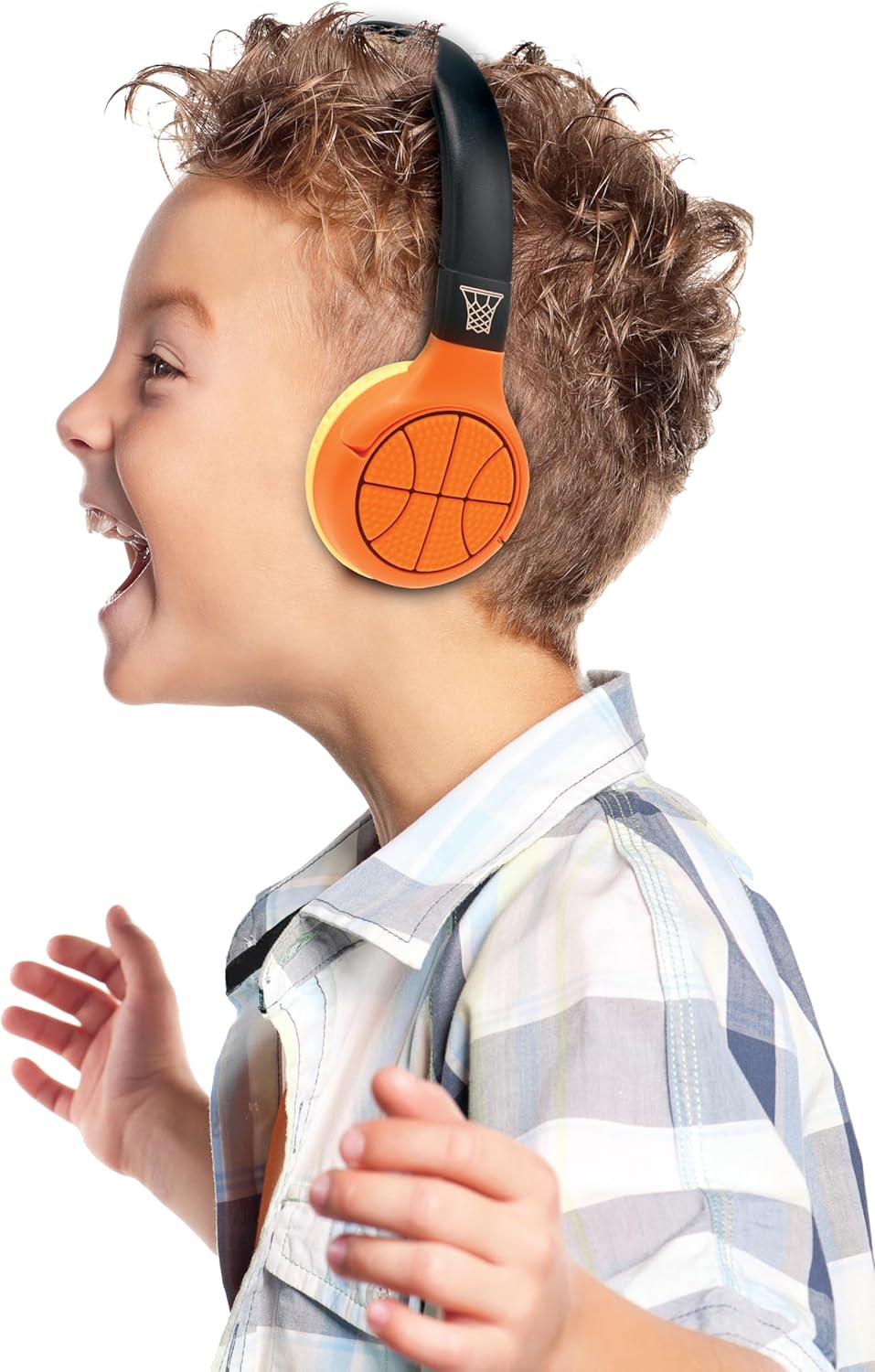 2-in-1 Kinderkopfhörer Basketball, Basketball