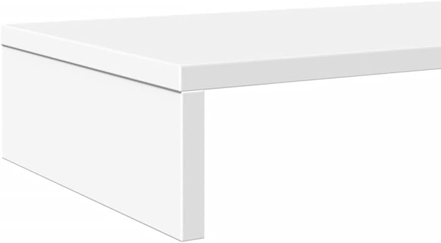 Bildschirmerhöhung, 100 x 27 x 10 cm Weiss