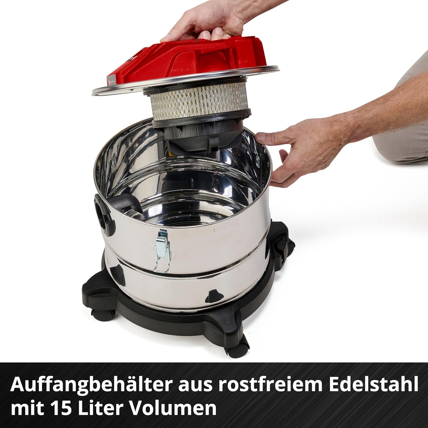 Aschesauger TE-AV 18/15 C-Solo, ohne Akku und Ladegerät