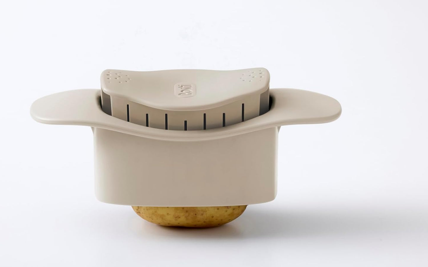 Hasselback Kartoffelschneider, Humus 19 x 8 x 6