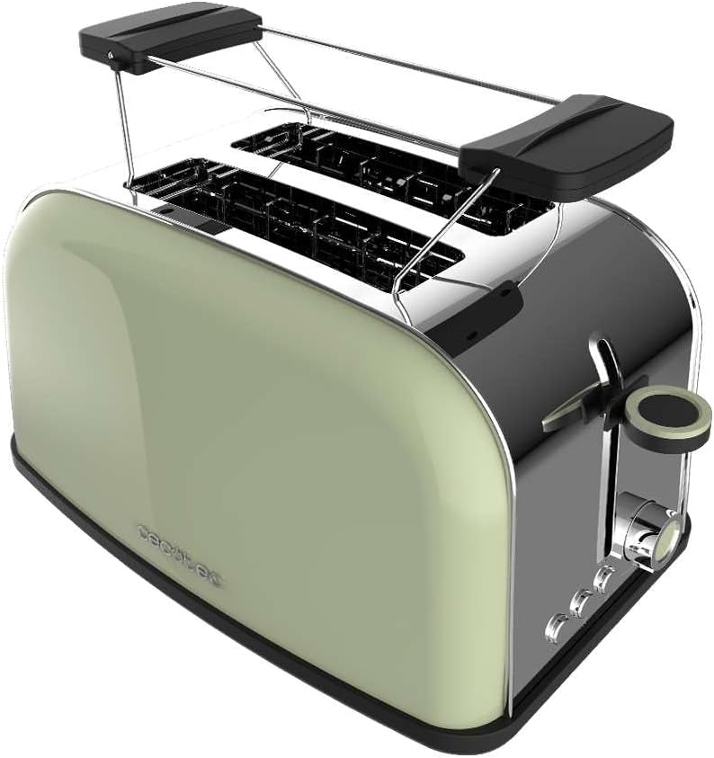Toaster Toastin Time, 2 Kurze Schlitze + Stäbe Green