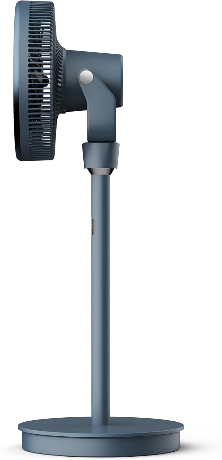Turbo Swift Silence Standventilator mit 18 Geschwindigkeiten, Blau